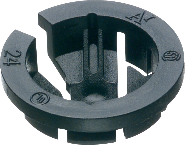 NM95 BLACK BUTTON BUSHING 3/4 - Conduit and Fittings